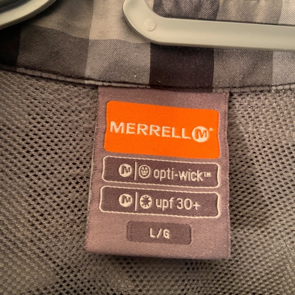 Merrell - Opti-Wick UPF 30+ - Lightweight Button Down Shirt - Picture 3 of 7